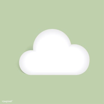 Vector icon of storage cloud | Free stock vector - 383355