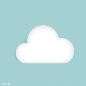 Vector icon of storage cloud | Free stock vector - 383398