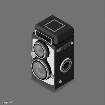Vector icon of vintage camera icon | Free stock vector - 383109