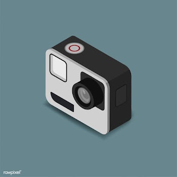 Vector icon of vintage camera icon | Free stock vector - 383118