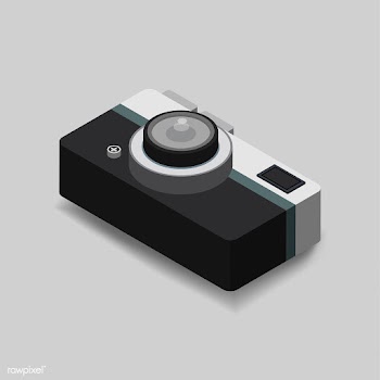 Vector icon of vintage camera icon | Free stock vector - 383486