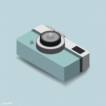 Vector icon of vintage camera icon | Free stock vector - 383506