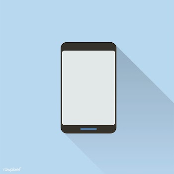 Vector illustration of a mobile phone with co.. | Free stock vector - 393450