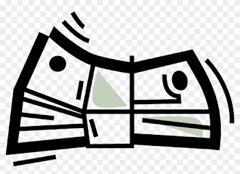 Vector Illustration Of Cash Dollar Bill Paper Money - Vector Illustration Of Cash Dollar Bill Paper Money