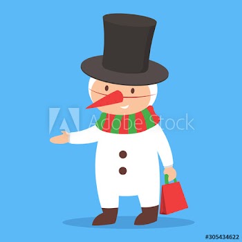 Vector illustration of cute children wearing Christmas party