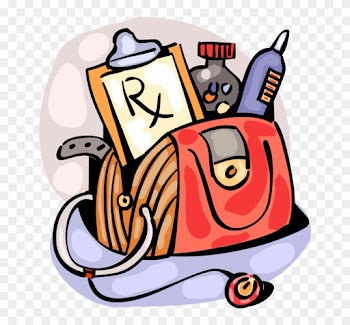 Vector Illustration Of Medical Bag For Doctors, Nurses, - Doctor Kit Clip Art