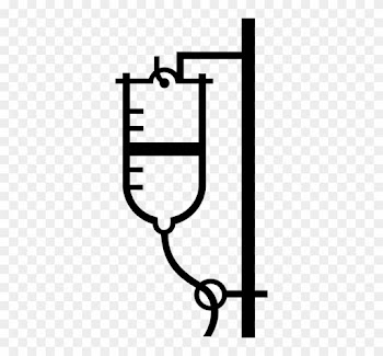 Vector Illustration Of Medical Intravenous Therapy - Vector Illustration Of Medical Intravenous Therapy