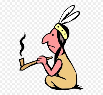 Vector Illustration Of Native American Indigenous People - Indianer Clipart