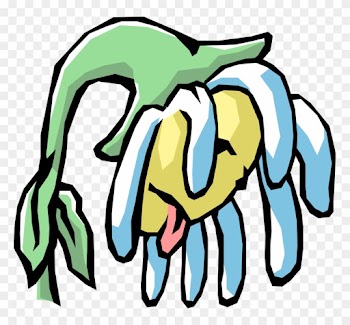 Vector Illustration Of Parched Personified White And - Word Parched