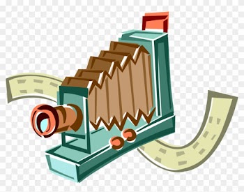 Vector Illustration Of Photography Bellows Camera Produces - Illustration