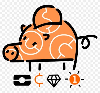 Vector Illustration Of Piggy Bank Money Coin Container - Vector Illustration Of Piggy Bank Money Coin Container