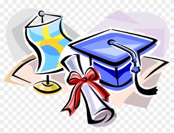 Vector Illustration Of Scandinavian Heritage Swedish - Graduation Hat