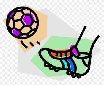 Vector Illustration Of Sport Of Soccer Football With - Cartoon Football Boot