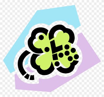 Vector Illustration Of St Patrick's Day Four-leaf Clover - Graphic Design