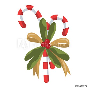 Vector illustration of traditional Christmas golden bells