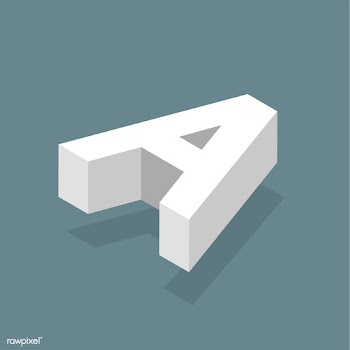 Vector image of A alphabet letter | Free stock vector - 382704