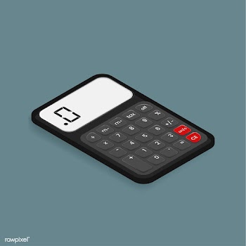 Vector image of calculator icon | Free stock vector - 382668