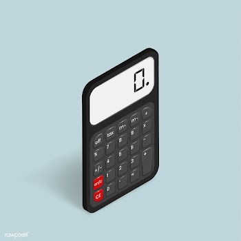 Vector image of calculator icon | Free stock vector - 383305