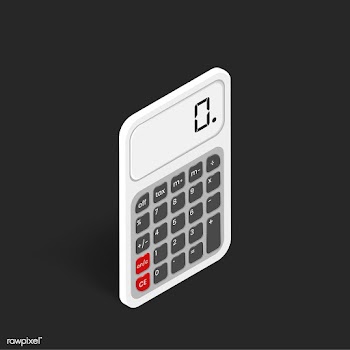 Vector image of calculator icon | Free stock vector - 383468