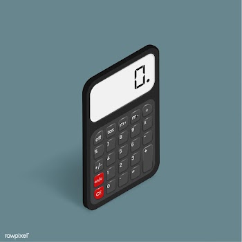 Vector image of calculator icon | Free stock vector - 383564