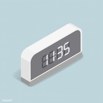 Vector image of digital alarm clock icon | Free stock vector - 382129