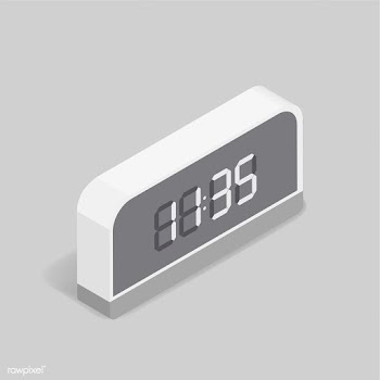 Vector image of digital alarm clock icon | Free stock vector - 382179