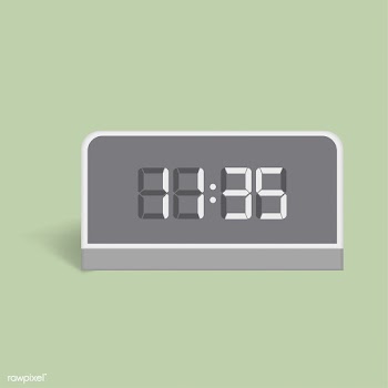 Vector image of digital alarm clock icon | Free stock vector - 382922