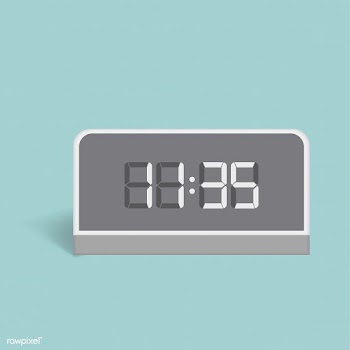 Vector image of digital alarm clock icon | Free stock vector - 382940