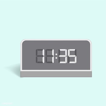 Vector image of digital alarm clock icon | Free stock vector - 382948