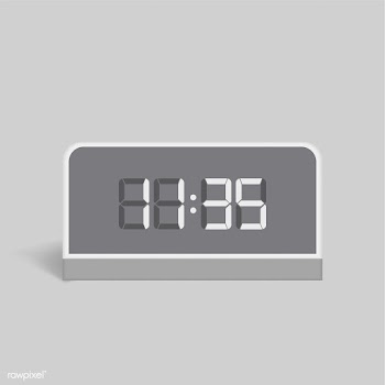 Vector image of digital alarm clock icon | Free stock vector - 382959