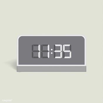 Vector image of digital alarm clock icon | Free stock vector - 382961