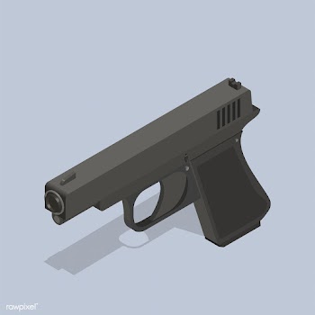 Vector image of gun icon | Free stock vector - 382281
