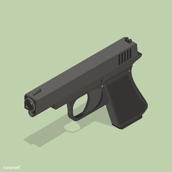 Vector image of gun icon | Free stock vector - 382431