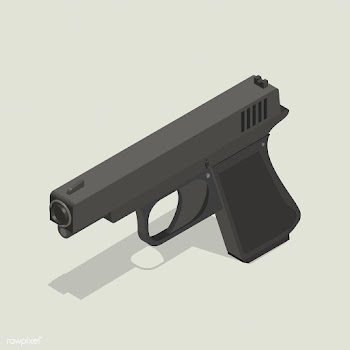 Vector image of gun icon | Free stock vector - 382438
