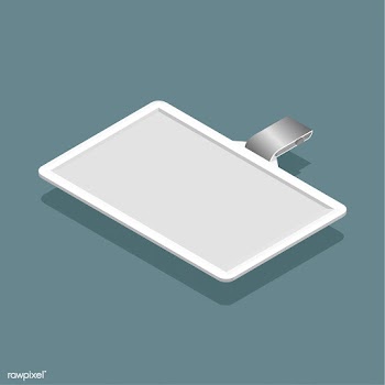 Vector image of ID card icon | Free stock vector - 382565
