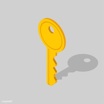 Vector image of key icon | Free stock vector - 383293