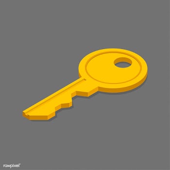 Vector image of key icon | Free stock vector - 383582