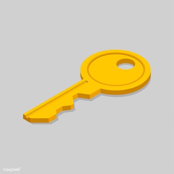 Vector image of key icon | Free stock vector - 383614