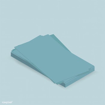 Vector image of name card stack | Free stock vector - 383115