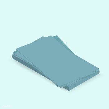 Vector image of name card stack | Free stock vector - 383122