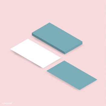 Vector image of name card stack | Free stock vector - 383490
