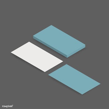 Vector image of name card stack | Free stock vector - 383495