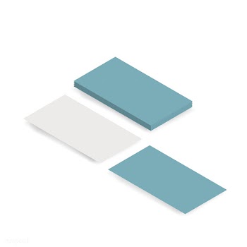 Vector image of name card stack | Free stock vector - 383500