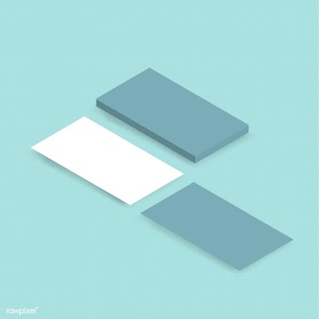 Vector image of name card stack | Free stock vector - 383514