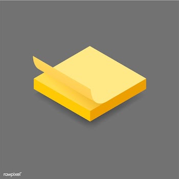 Vector image of paper note | Free stock vector - 383647