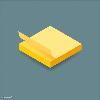 Vector image of paper note | Free stock vector - 383661
