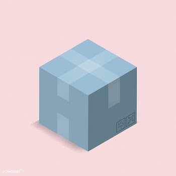 Vector image of parcel box icon | Free stock vector - 383243