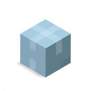 Vector image of parcel box icon | Free stock vector - 383254