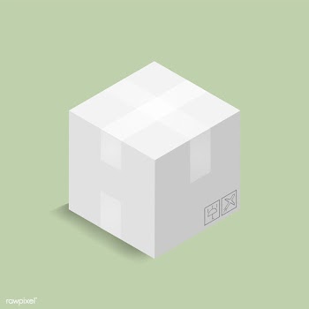 Vector image of parcel box icon | Free stock vector - 383383
