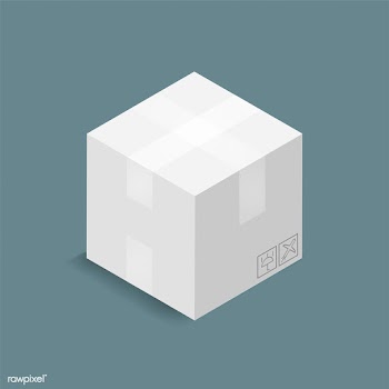 Vector image of parcel box icon | Free stock vector - 383387